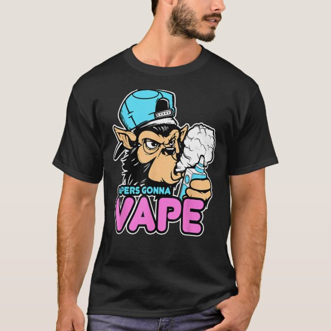 Vapers Gonna Via Nassa T-Shirt (Vorderseite)