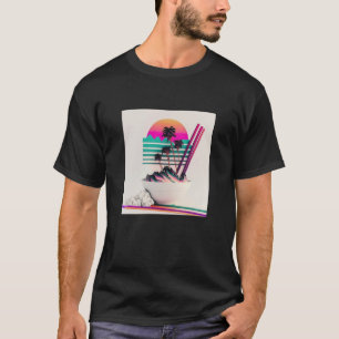 Vaperwave-Ästhetische Glitch Retrowave-Synthwave 1 T-Shirt