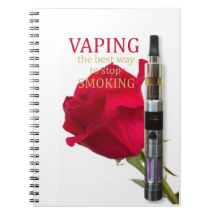 Vaping ist die beste Methode, mit dem Rauchen aufz Notizblock