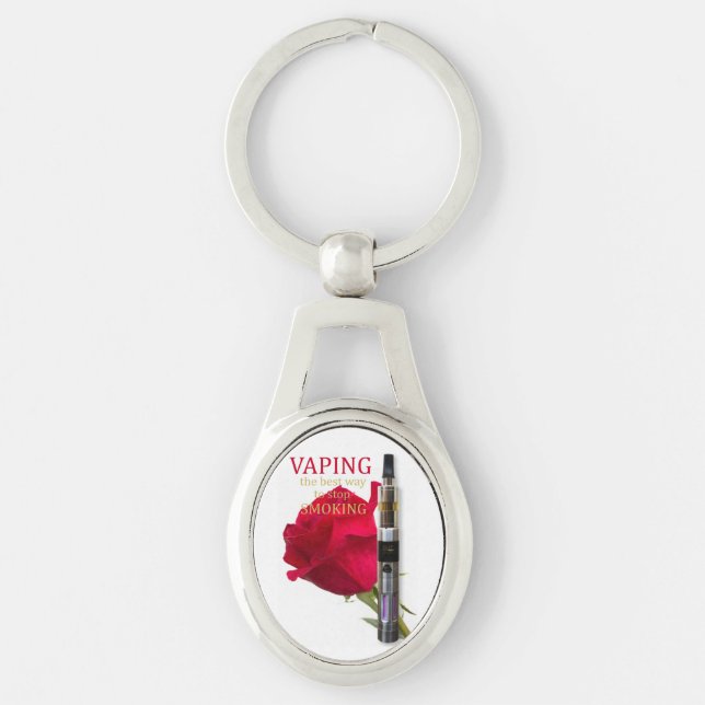 Vaping ist die beste Methode, mit dem Rauchen aufz Schlüsselanhänger (Vorderseite)