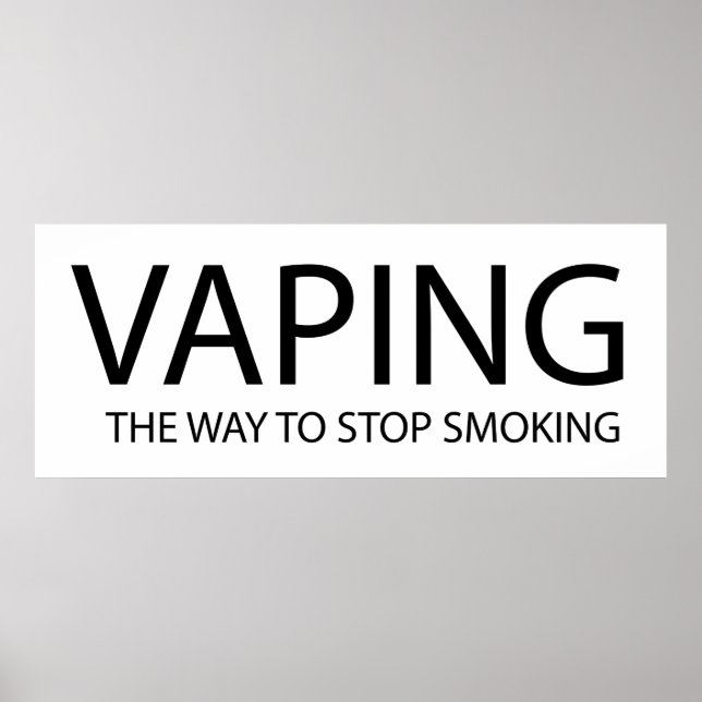 Vaping Poster (Vorne)