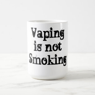 Vaping raucht nicht Kaffee-Tasse Tasse