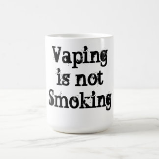 Vaping raucht nicht Kaffee-Tasse Tasse