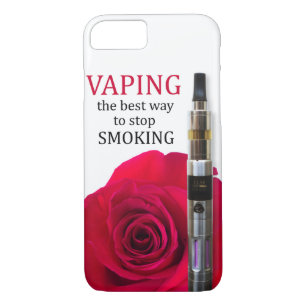 Vaping und Rose Blume Case-Mate iPhone Hülle