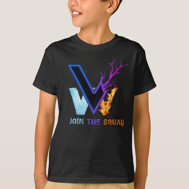 Vapor Squad T - Shirt - Schwarz (Vorderseite)