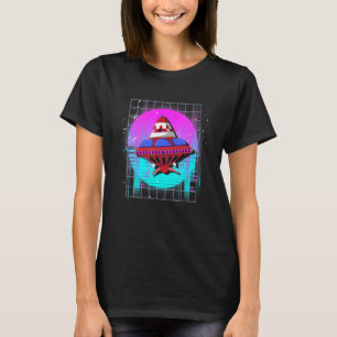 Vaporwave Aesthetics Science Fiction Alien Abd T-Shirt