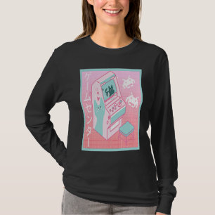 Vaporwave-Arcade-Center Retro 80er 90er Japanische T-Shirt