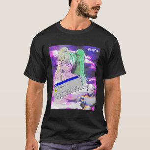 Vaporwave Ästhetik Japanischer Stil Anime Hoodie T-Shirt
