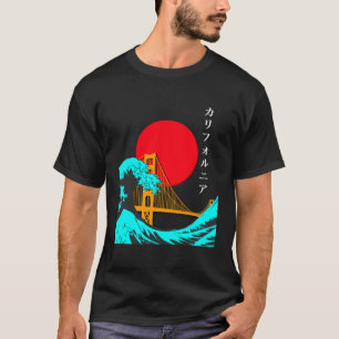 Vaporwave Ästhetik Langschläfchen ShirtGreat Wave T-Shirt