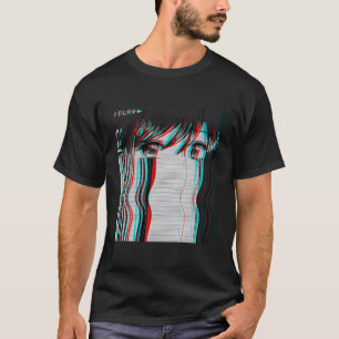 Vaporwave-Ästhetik Traurige Anime E E Harajuku T-Shirt