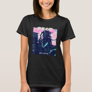 Vaporwave-Ästhetische Glitch 80er Retro-Maschine T-Shirt