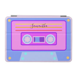 Vaporwave ästhetisches Retro Lila 80er 90s Mixtape iPad Mini Hülle