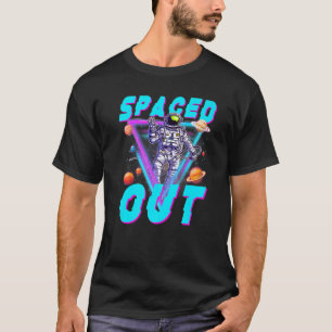 Vaporwave Astronaut hat den ästhetischen äußeren W T-Shirt