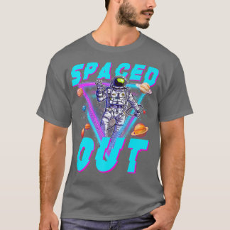 Vaporwave Astronaut Spaced Out Aesthetic Outer Spa T-Shirt