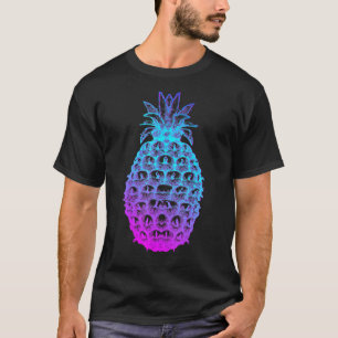 Vaporwave Glitch Ästhetik Stil Japan Ananas G T-Shirt