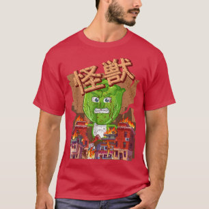 Vaporwave Glitch Ästhetische Art Vegetarian City K T-Shirt