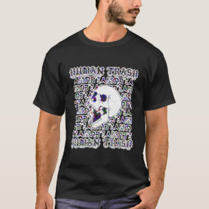 Vaporwave Human Trash Ästhetik T-Shirt