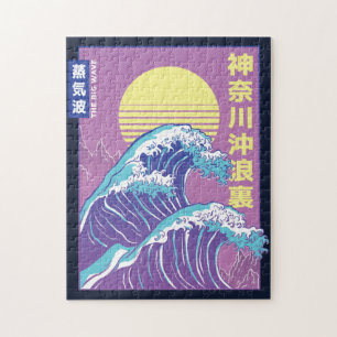 Vaporwave Kanagawa Puzzle