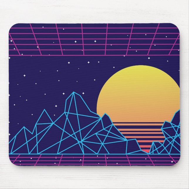 Vaporwave Mousepad (Vorne)