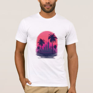 Vaporwave Neon Ästhetik für Retro Gamer und T-Shirt