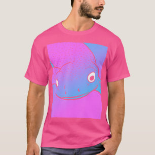 Vaporwave Newt Ästhetische Pastel Goth Salamander T-Shirt