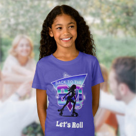 Vaporwave Roller Skate Geburtstagsparty T-Shirt