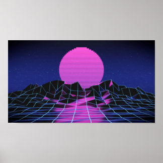 Vaporwelle Poster