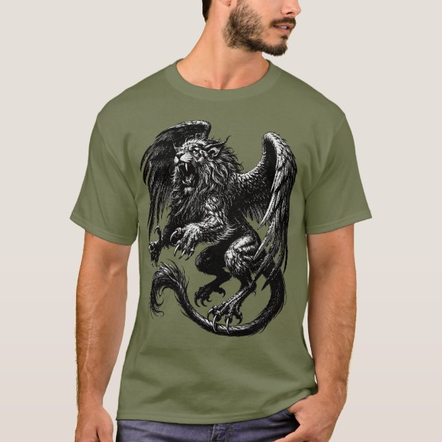 Vapula Winged Fury Unleashed T-Shirt (Vorderseite)
