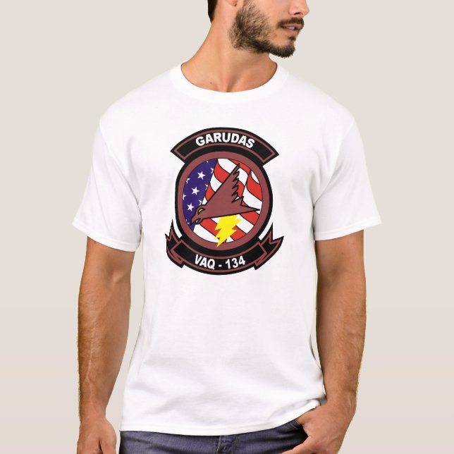 VAQ-134 Garudas T-Shirt (Vorderseite)