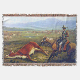 Vaquero C 1830 Der alte Westen Der Cowboy Decke