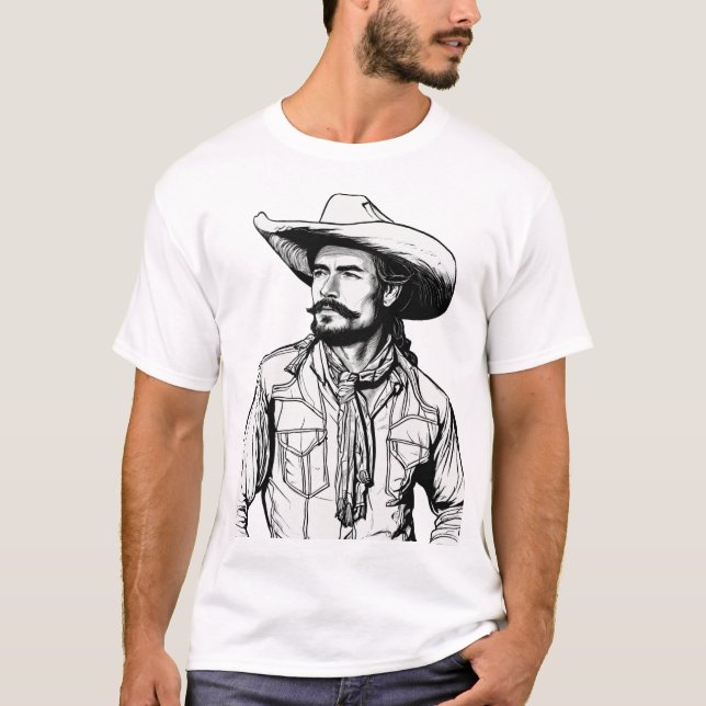 Vaquero Vibes: Kuhjunge T-Shirt (Vorderseite)