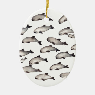 vaquita 30 Tümmlerdelphin Keramik Ornament
