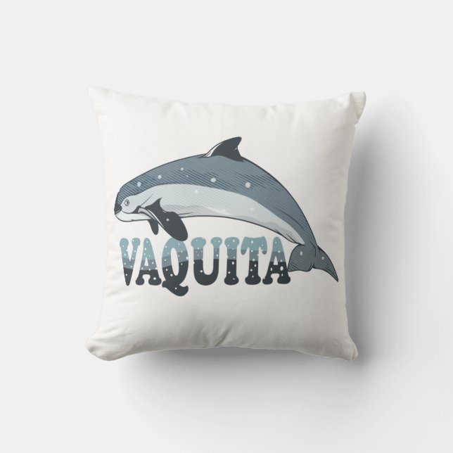 Vaquita Porpoise Kissen