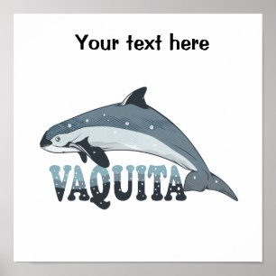 Vaquita Porpoise Poster