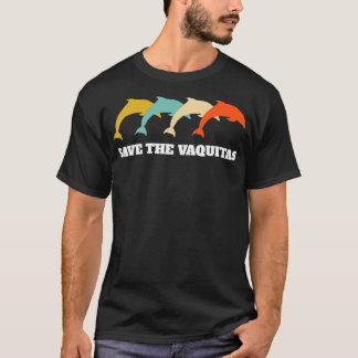 Vaquita Retro Vintages Geschenk T-Shirt