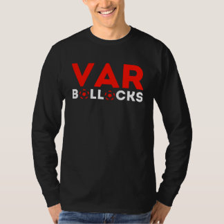 VAR [Censored] Red Football Soccer Television T-Shirt