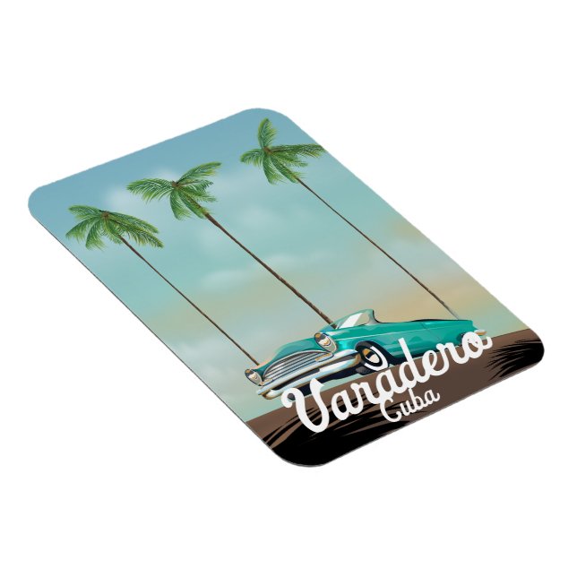 Varadero Cuba Reiseposter Magnet (Rechte Seite)