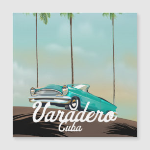 Varadero Kuba Reiseplakat Magnetkarte