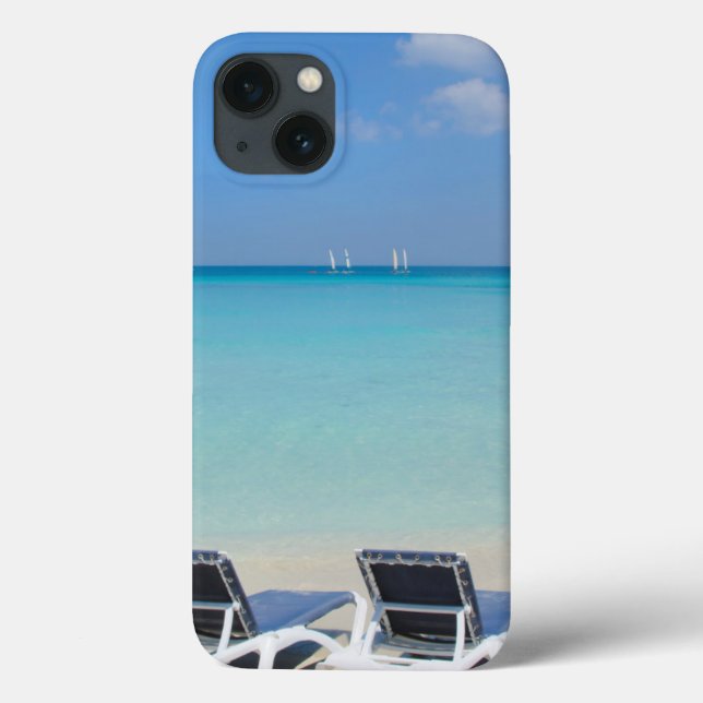 Varadero, Kuba. Sand And Beach Chairs Case-Mate iPhone Hülle (Rückseite)