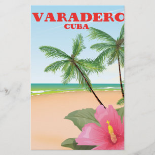 Varadero kubanisches Strandposter Briefpapier