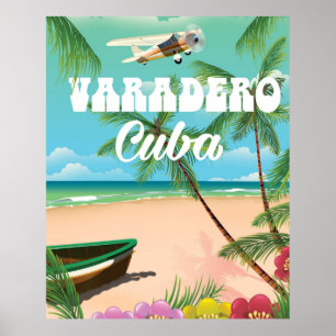 Varadero kubanisches Strandurlaub-Poster Poster