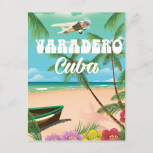 Varadero kubanisches Strandurlaub-Poster Postkarte