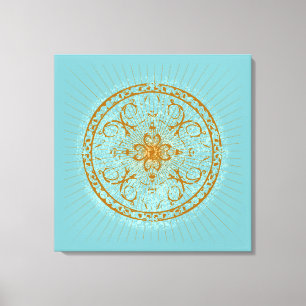 Varanasi - eingewickelte Leinwand