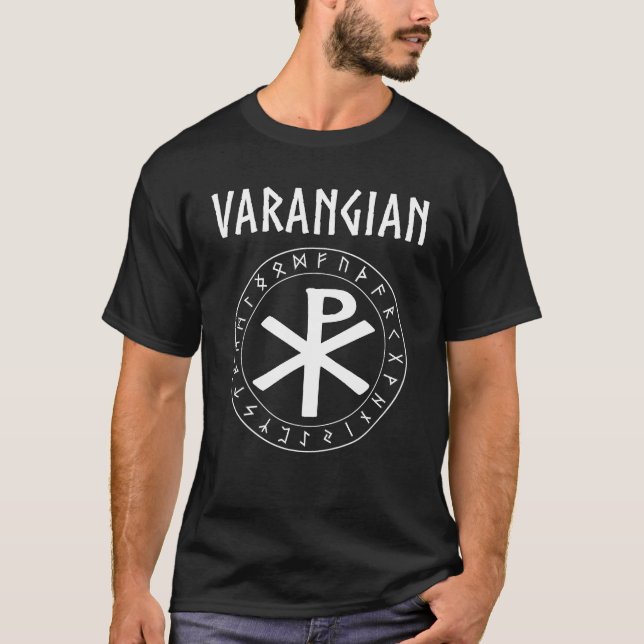 Varangian Guard Byzantinisches Reich T Shirt (Vorderseite)