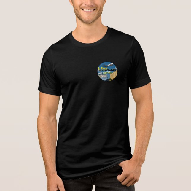 Varcal Travel Explorer Tee - Your Journey Awaits! (Vorderseite)