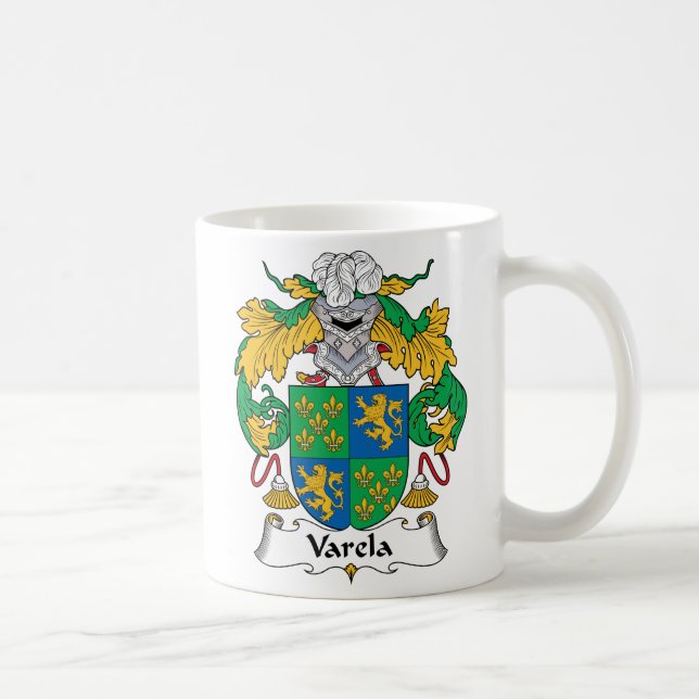 Varela Familienwappen Tasse (Rechts)