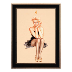 Varga Girl Cover Art von Alberto Vargas Fotodruck