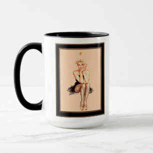 Varga Girl Cover Kunst, Dichtung und Musik Tasse