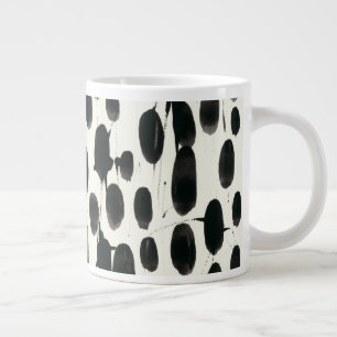 Variable I   Schwarze Farbe Jumbo-Tasse