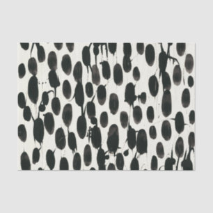 Variable I   Schwarze Farbe Seidenpapier